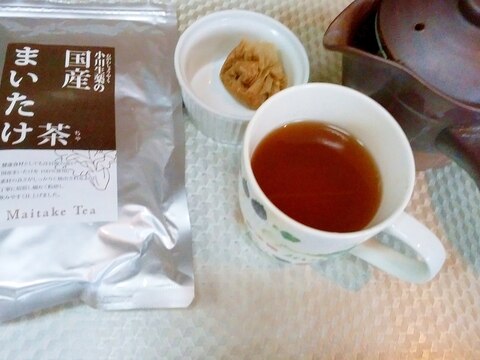 においが苦手な舞茸茶を美味しく飲む方法！